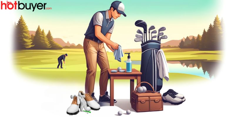 Daily Maintenance & Care for your Golf Clubs Graphic