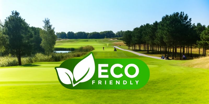 Eco-Friendly Golf Courses Sustainability in Golf Graphic