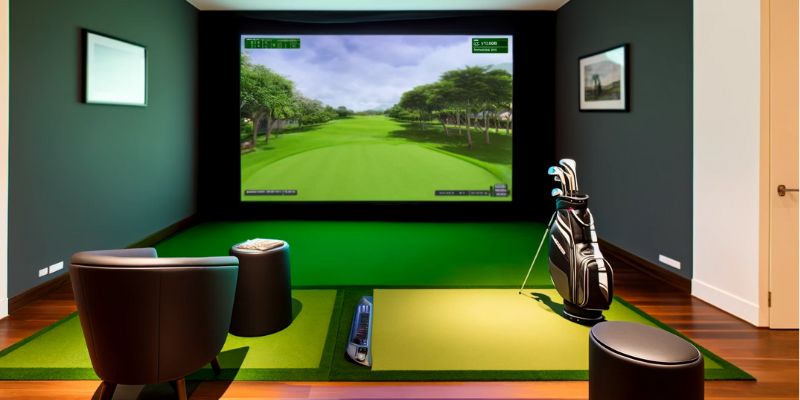 Exploring the World of Golf Simulators Graphic