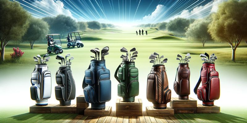 Golf Bags From Basics to Premium Options Graphic