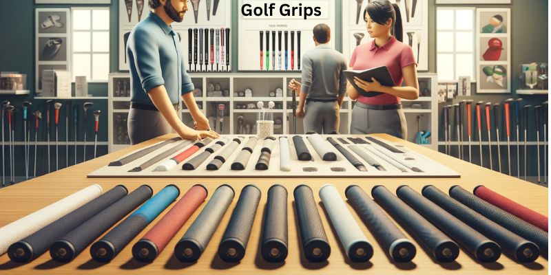 Golf Grips The Key to Better Control and Comfort Graphic