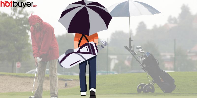 Golf Umbrellas: Not Just for Rain Graphic