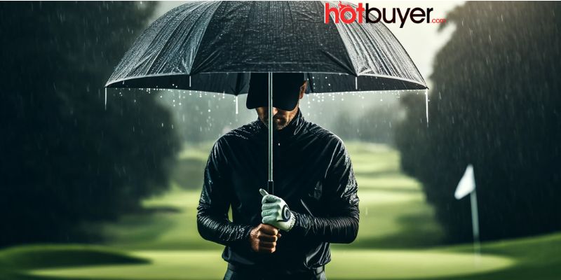 The Best Golf Umbrellas for Rainy Days on the Course Graphic