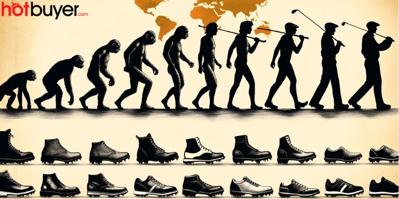 The Evolution of Golf Shoes From Comfort to Performance Graphic