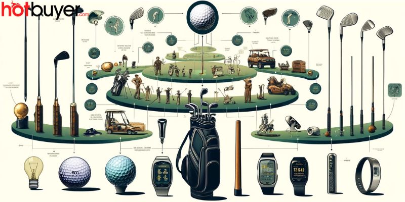 The Rise of Smart Golf Equipment and Gadgets Graphic