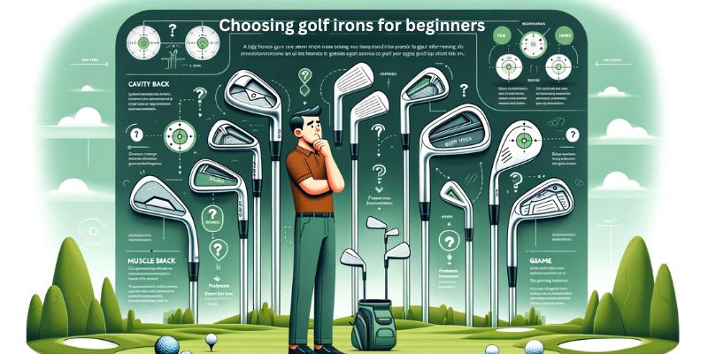 Beginner's Guide to Choosing Golf Irons Graphic