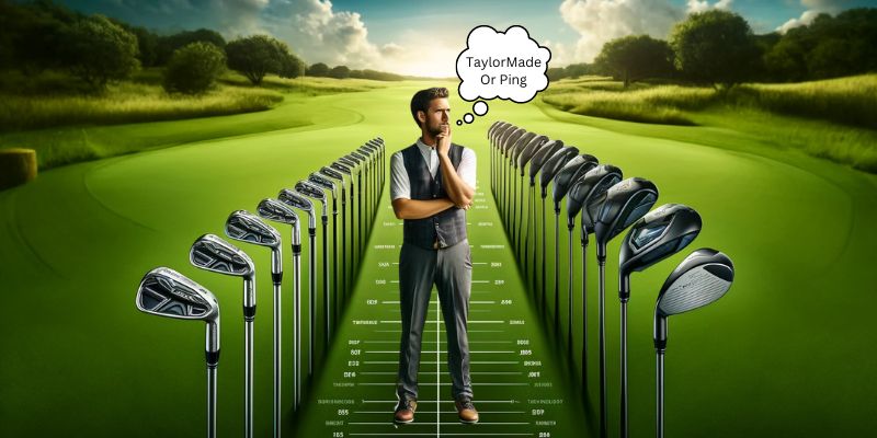 TaylorMade vs. Ping The Ultimate Golf Club Showdown Graphic