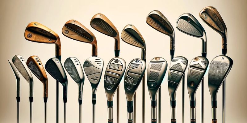 The Evolution of Golf Wedges Over the Decades Graphic