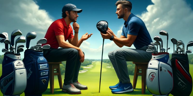 Titleist vs. TaylorMade Drivers Which Brand Leads in Innovation Graphic